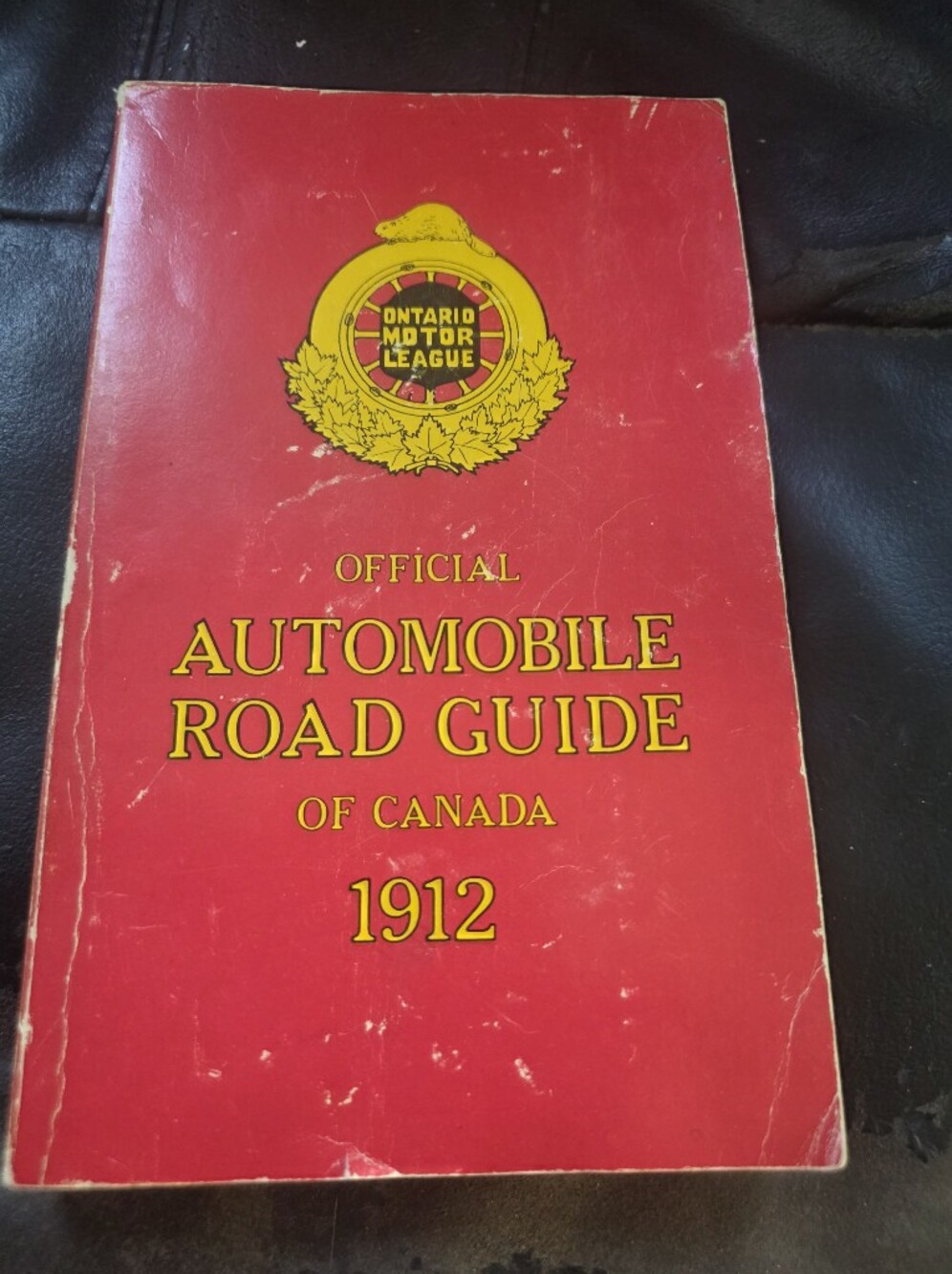 1912 Official Automobile Road Guide of Canada - 1971 Musson Reprint